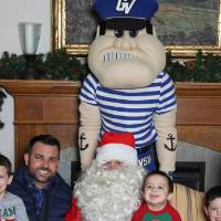 Louie and santa with family 9